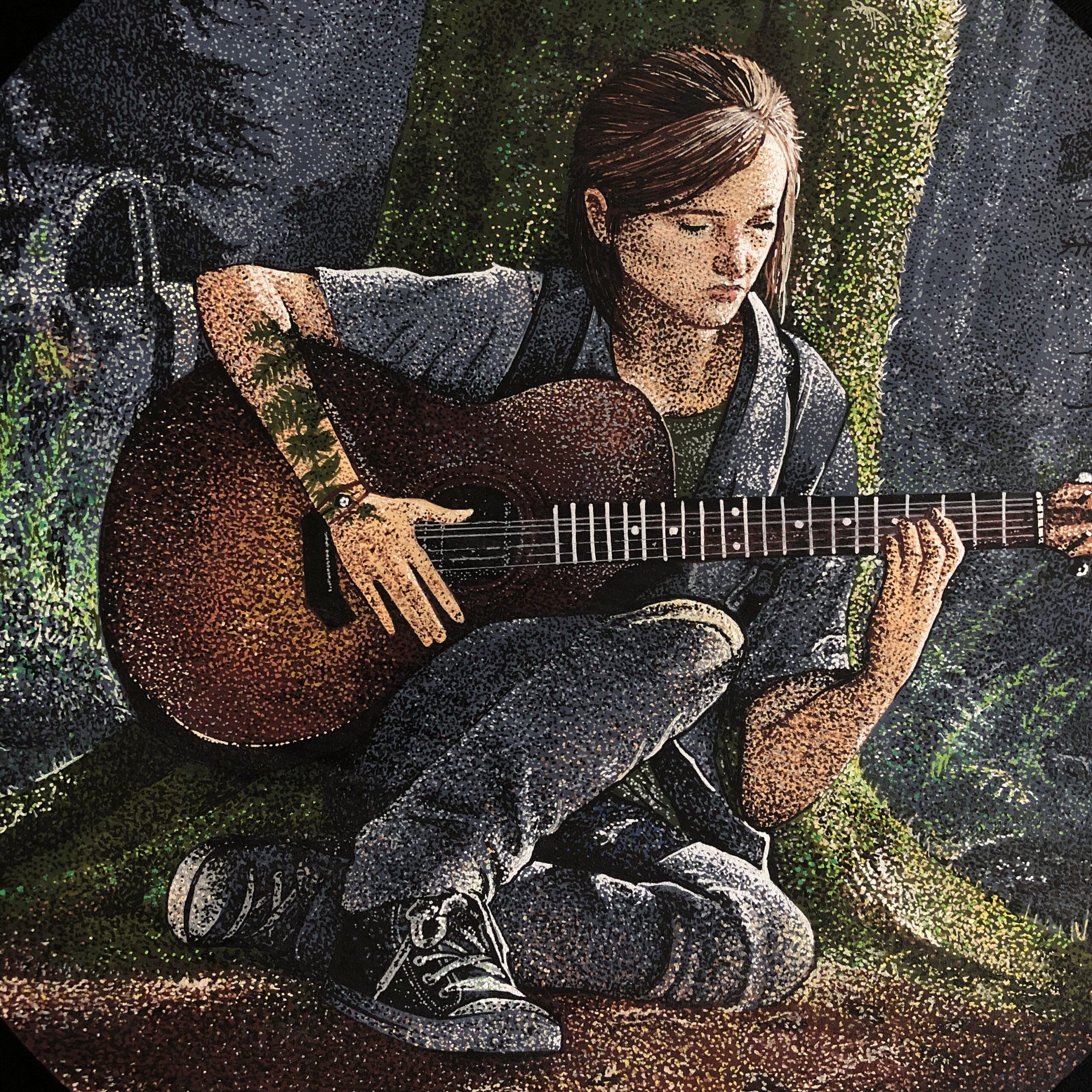 Detalle madera The Last of Us.