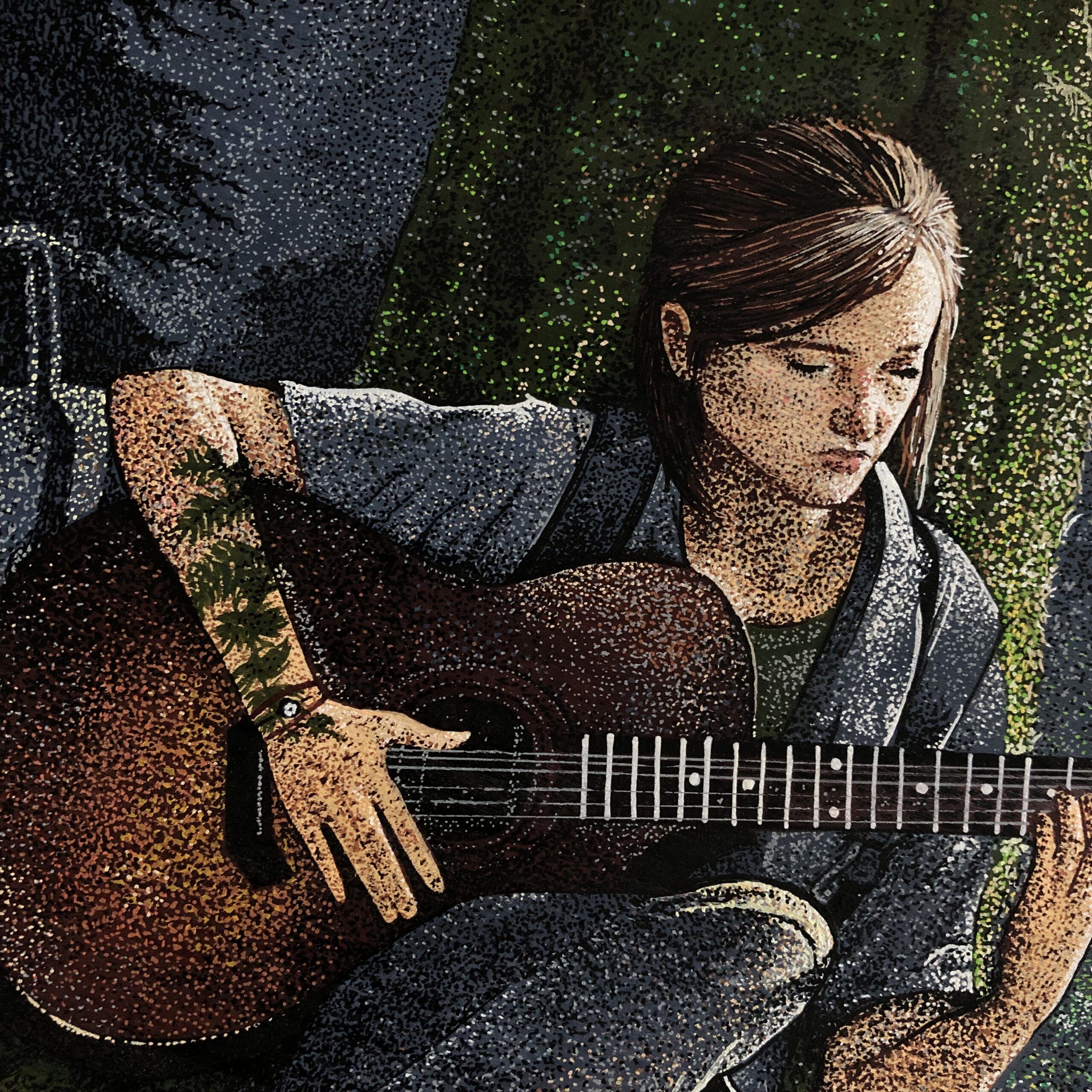 Detalle madera The Last of Us.