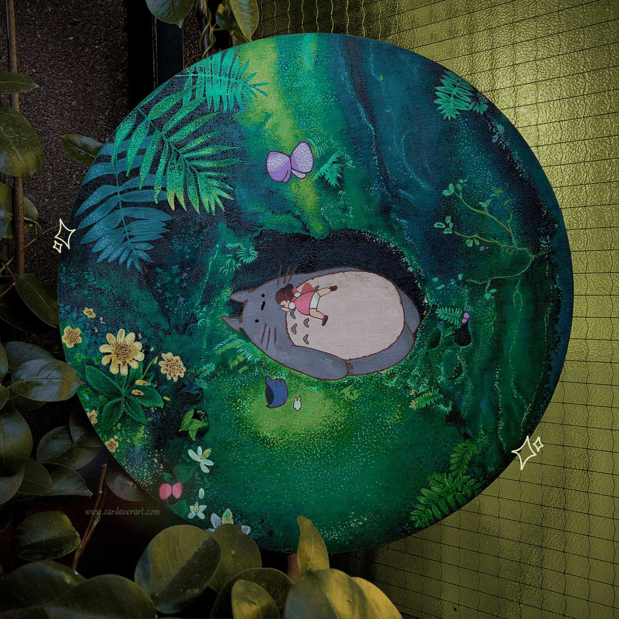 Madera de Totoro.